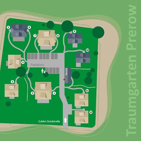 Traumgarten Haus Kleine Auszeit Prerow Exteriér fotografie